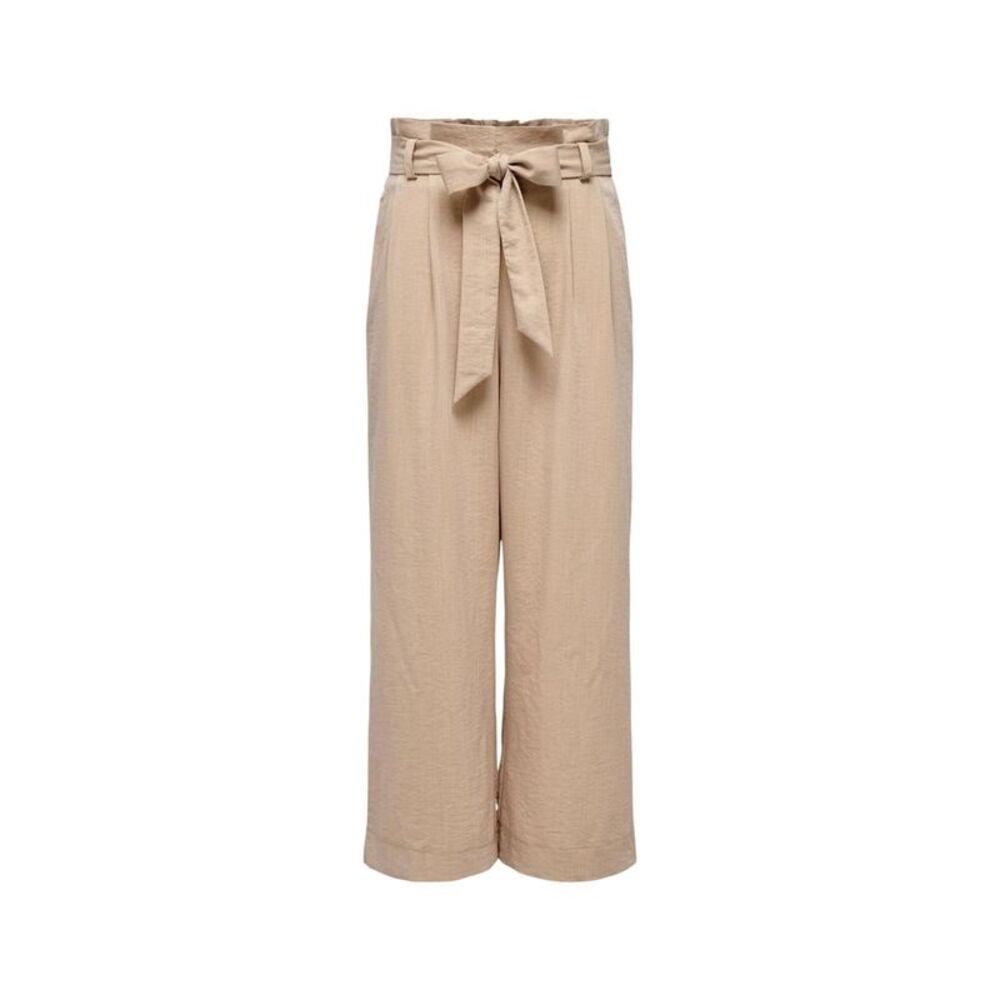 Only Beige Viscose Casual Women's Pants